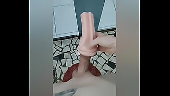 Big Dick And Tattooed Hunk In A Solo Masturbation Video