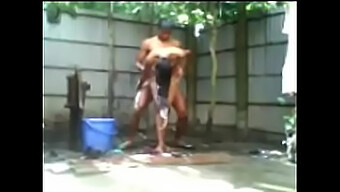 Nude Indian Girl Neha Takes A Shower In Public