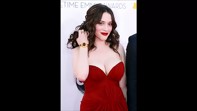 Tetas Naturales Grandes Y Corrida De Paja En El Desafío De Masturbación De Kat Dennings