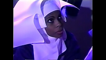 White And Black Teen Nun Gets Wild And Kinky