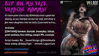 Lady Dimitrescu'S Titfuck And Sitting On Face - A Vampire Mommy'S Play