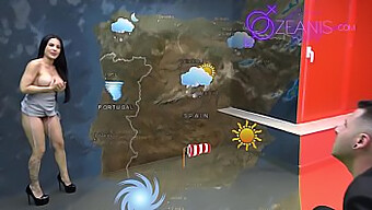 Fata Excitată De La Meteo Live Este Futută Tare