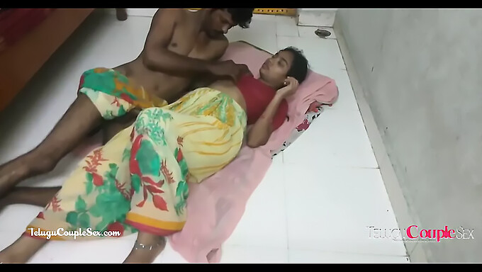 Indian Couple'S Homemade Video Of Rough Sex On The Floor